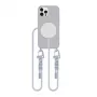 Tech-Protect Magnecklace Funda MagSafe para iPhone 12 / 12 Pro - Gris