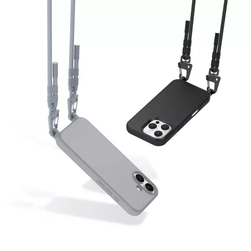 Tech-Protect Magnecklace Funda MagSafe para iPhone 12 / 12 Pro - Gris