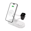 Tech-Protect QI15W-A41 3IN1 MagSafe estación de carga inalámbrica blanca