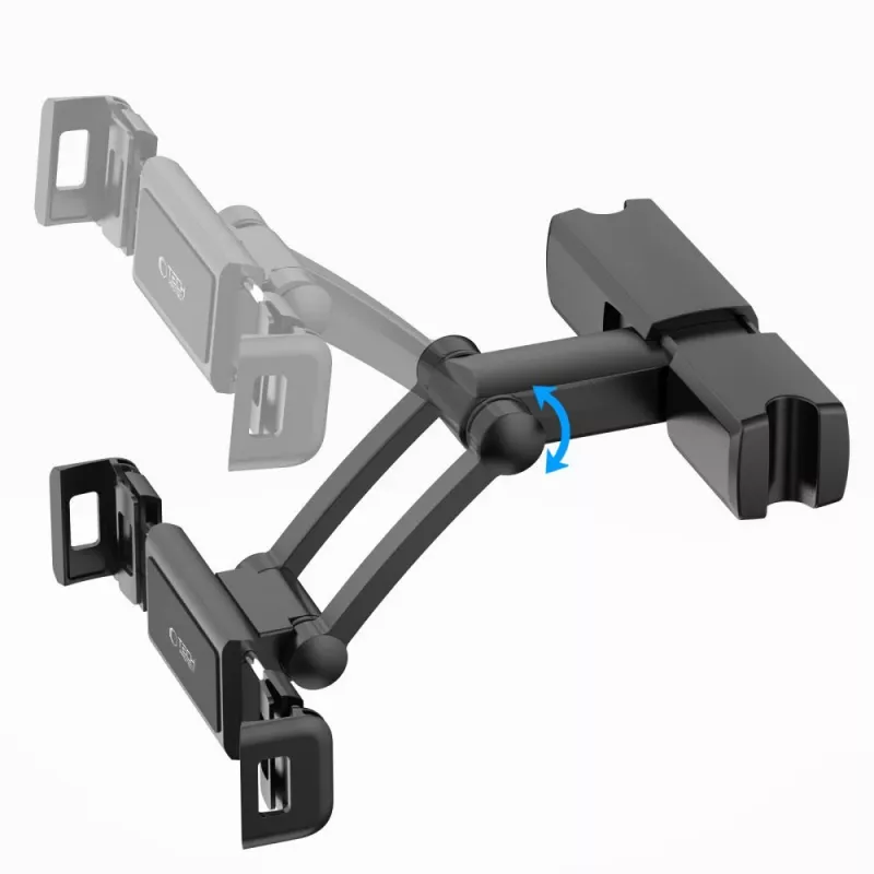 TECH-PROTECT V2 Soporte de coche para reposacabezas extensible para tablet Negro