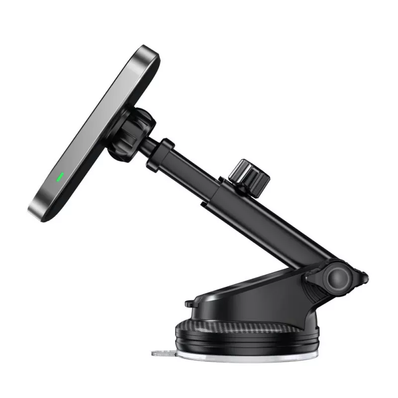 TECH-PROTECT MM15W-V9 Soporte magnético MagSafe para salpicadero y rejilla de ventilación, cargador inalámbrico 15W, Negro
