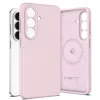 Tech-Protect Funda de silicona MagSafe para Samsung Galaxy S26 - Rosa perla