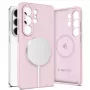 Tech-Protect Funda de silicona MagSafe para Samsung Galaxy S26 Ultra Rosa perla