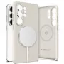 Tech-Protect Funda de silicona MagSafe para Samsung Galaxy S26 Ultra - Cosmic Latte