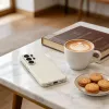 Tech-Protect Funda de silicona MagSafe para Samsung Galaxy S26 Ultra - Cosmic Latte