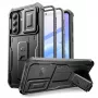 TECH-PROTECT KEVLAR CAM+ 2-SET Galaxy A57 5G Funda protectora negra
