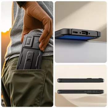TECH-PROTECT Kevlar Cam+ Pack de 2 protectores de lente para Samsung Galaxy A36 / A37 5G Negro