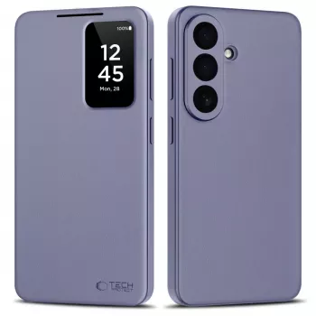 TECH-PROTECT Smart Wallet Funda para Samsung Galaxy A57 5G, Morado