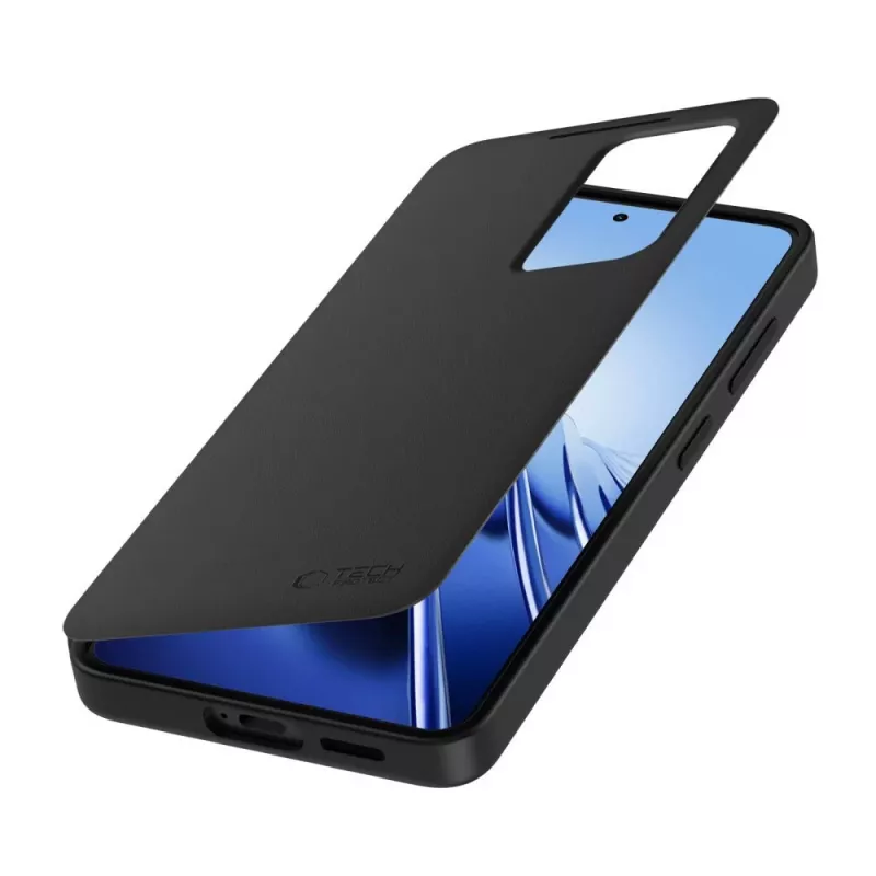 Tech-Protect Smart Wallet Funda para Samsung Galaxy A37 5G, Negro mate