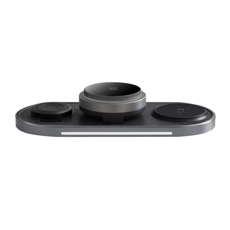TECH-PROTECT A51 ARCTICBOOST Cargador inalámbrico magnético MagSafe 3 en 1 25W Qi2.2 Negro
