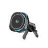 TECH-PROTECT V20 ARCTICBOOST Soporte magnético MagSafe para salpicadero y rejilla con cargador inalámbrico 25W Qi2.2 Negro