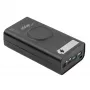 Akyga AK-BC-05 Carcasa para power bank 37000 mAh, 12x 18650, 22,5W, Qi, USB-C, 2x USB-A, Lightning