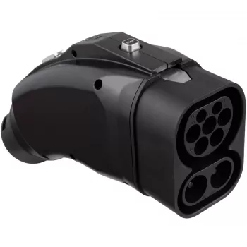 Akyga AK-SC-E20 adaptador de carga CCS2 a GB/T DC 1000V 250A negro