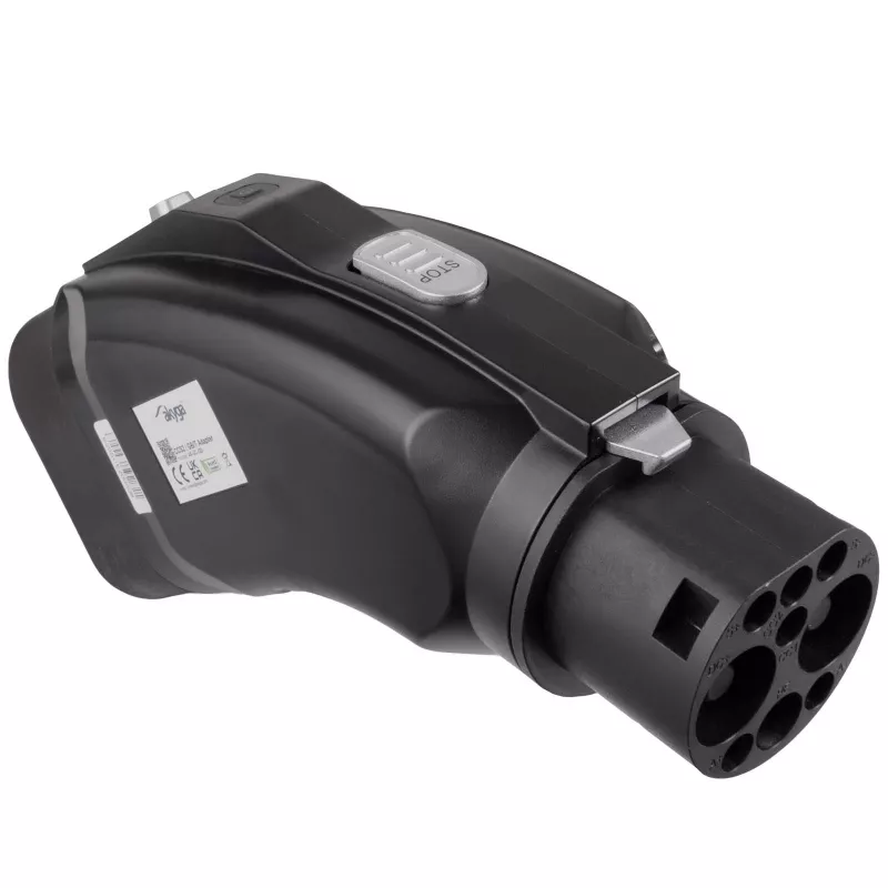 Akyga AK-SC-E20 adaptador de carga CCS2 a GB/T DC 1000V 250A negro
