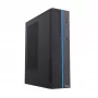 Akyga AK-302-01BL caja para PC SFF, Micro-ATX / Mini-ITX, USB-C + 2x USB 3.0 + USB 2.0, sin fuente de alimentación, negro