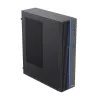 Akyga AK-302-01BL caja para PC SFF, Micro-ATX / Mini-ITX, USB-C + 2x USB 3.0 + USB 2.0, sin fuente de alimentación, negro