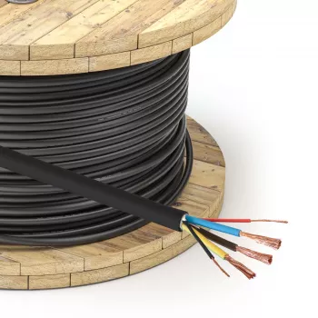 Akyga AK-SC-E24 cable de carga para vehículo eléctrico 3 x 6 mm² + 2 x 0,75 mm², monofásico, 32 A, 450/750 V, por metros