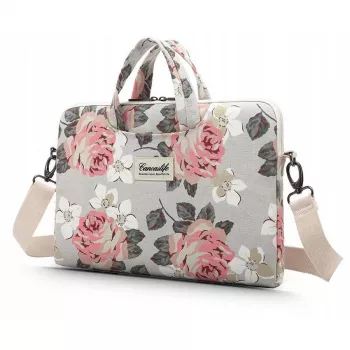 Canvaslife 15-16 White Rose Funda para portátil