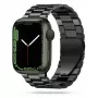 Tech-Protect pulsera de eslabones de acero inoxidable para Apple Watch 4/5/6/7/8/9/SE/Ultra 1/2 (42/44/45/49mm) Black