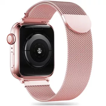 TECH-PROTECT correa Milanese Loop para Apple Watch 4 / 5 / 6 / 7 / 8 / 9 / SE (38 / 40 / 41 mm) oro rosa
