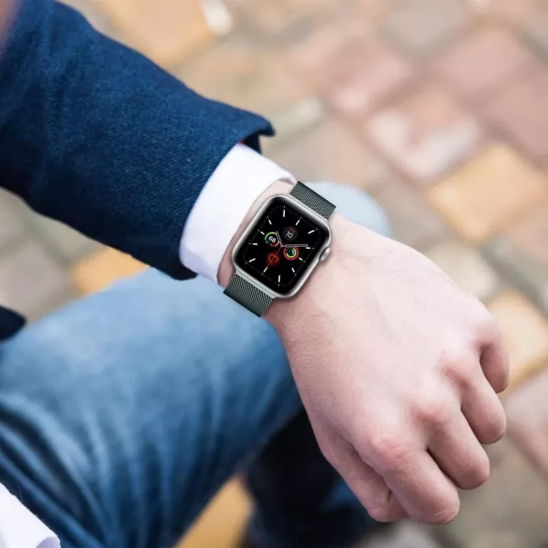 Tech-Protect correa Milanese Loop para Apple Watch 8 / 9 / 10 / 11 / SE (40 / 41 / 42 mm) negro