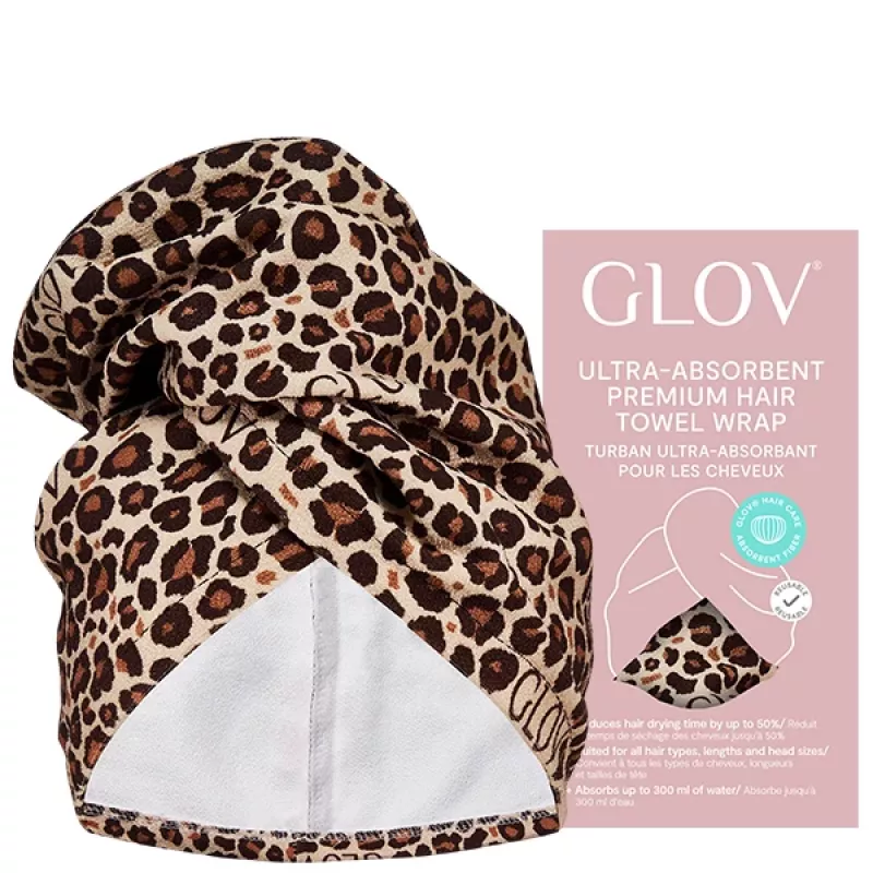 GLOV Turbante Secador de Pelo Ultra-Absorbente Ivory