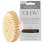 GLOV cepillo corporal seco - cerdas naturales de tampico, mango de madera de haya, correa ergonómica para exfoliación y masaje