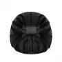 GLOV gorro de satén para el pelo para cabello rizado y peinado - antifrizz, reduce la fricción, evita la rotura del cabello - negro
