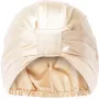 GLOV gorro de satén para el pelo para cabello rizado y peinado - antifrizz, champán