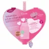 GLOV set Velvet Lips Scrubex y discos reutilizables Ultrasoft en forma de corazón (pack de 3) - exfoliante de labios y discos de limpieza facial