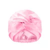 GLOV Gorro de dormir de satén de doble capa rojo