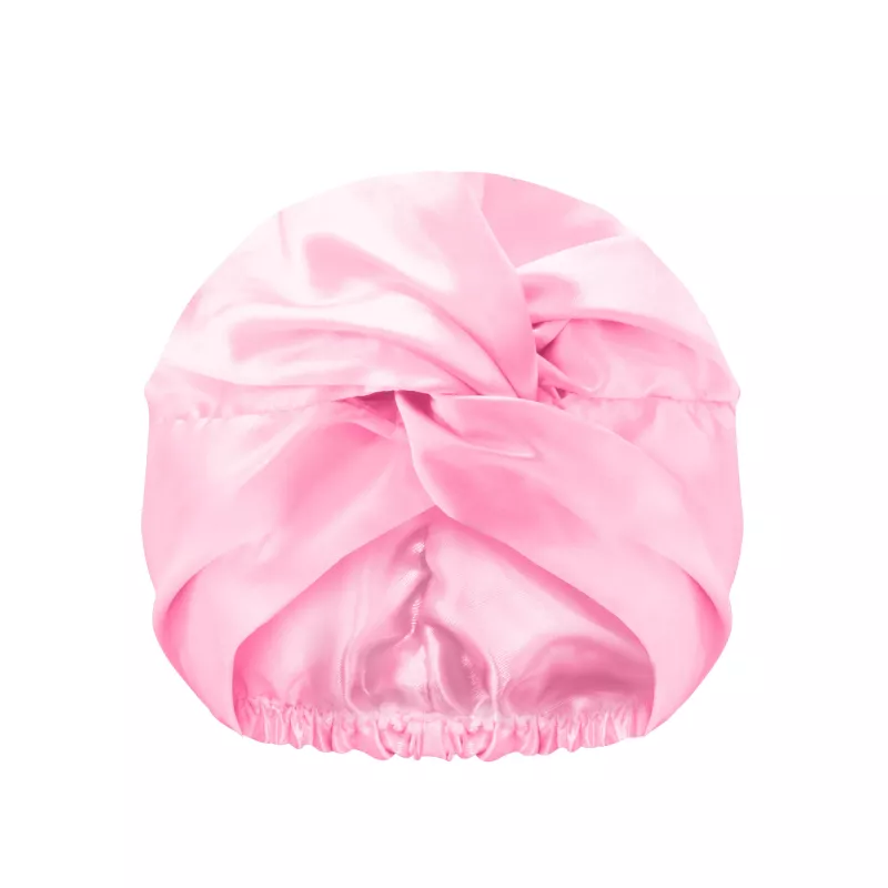 GLOV Gorro de dormir de satén de doble capa champán