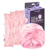GLOV_SET Sweet Satin Dreams Rulos de pelo sin calor 3 uds. + Gorro de dormir de satén de doble capa 1 ud. negro