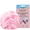 GLOV Gorro de tratamiento capilar 2 en 1 gorro de ducha con capa de satén negro