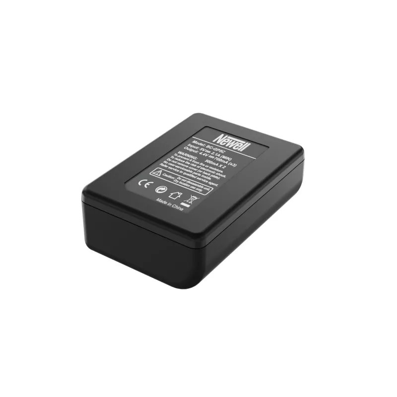 Newell cargador de batería SDC-USB de 3 canales para GoPro AABAT-001