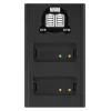 Newell cargador DL-USB-C de doble canal para baterías DMW-BLG10 para Panasonic