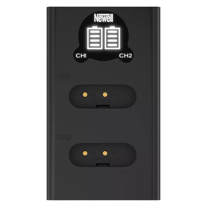 Newell cargador USB-C de doble canal para baterías Sony NP-BX1