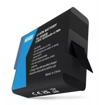 Newell Batería de repuesto SPJB1B para GoPro Hero 8 Black, 1220mAh, 3,85V, Li-Ion