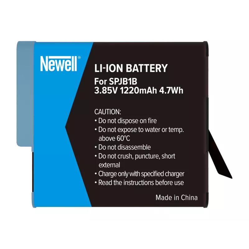 Newell Batería de repuesto SPJB1B para GoPro Hero 8 Black, 1220mAh, 3,85V, Li-Ion