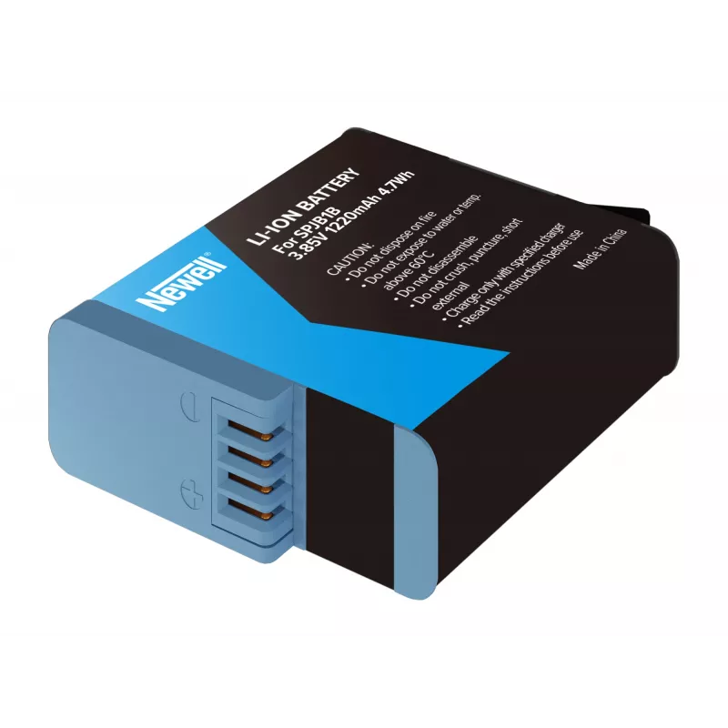 Newell Batería de repuesto SPJB1B para GoPro Hero 8 Black, 1220mAh, 3,85V, Li-Ion