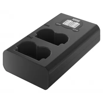 Newell cargador DL-USB-C de doble canal para baterías Fujifilm NP-W235