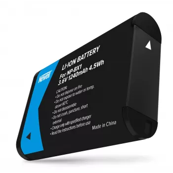Newell batería de repuesto para Sony NP-BX1, 1000mAh, Li-Ion, negro
