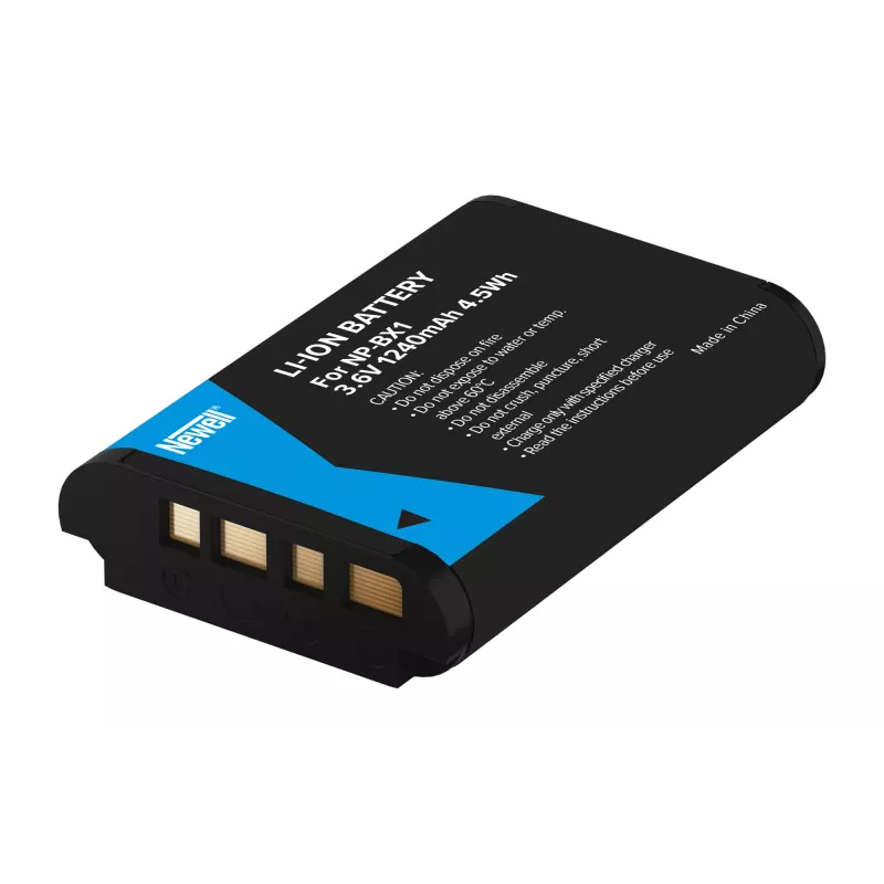 Newell batería de repuesto para Sony NP-BX1, 1000mAh, Li-Ion, negro