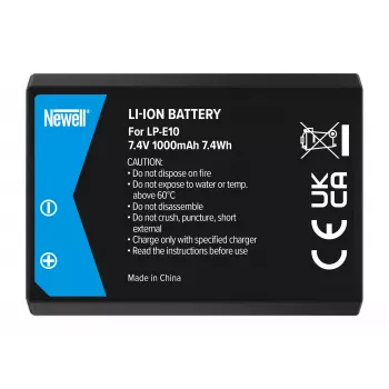 Newell batería de repuesto para Canon LP-E10