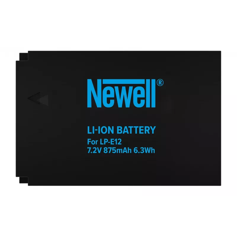 Batería de repuesto Newell para Canon LP-E12, 875mAh, 7,2V Li-Ion