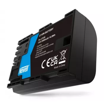Batería de repuesto Newell para Canon LP-E6, 2000mAh, 7,4V Li-Ion
