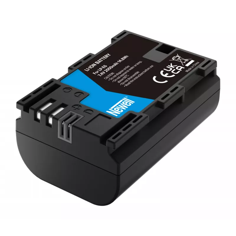 Batería de repuesto Newell para Canon LP-E6, 2000mAh, 7,4V Li-Ion