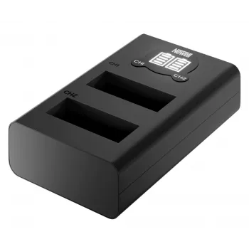 Cargador USB-C de doble canal Newell para baterías GoPro AHDBT-901