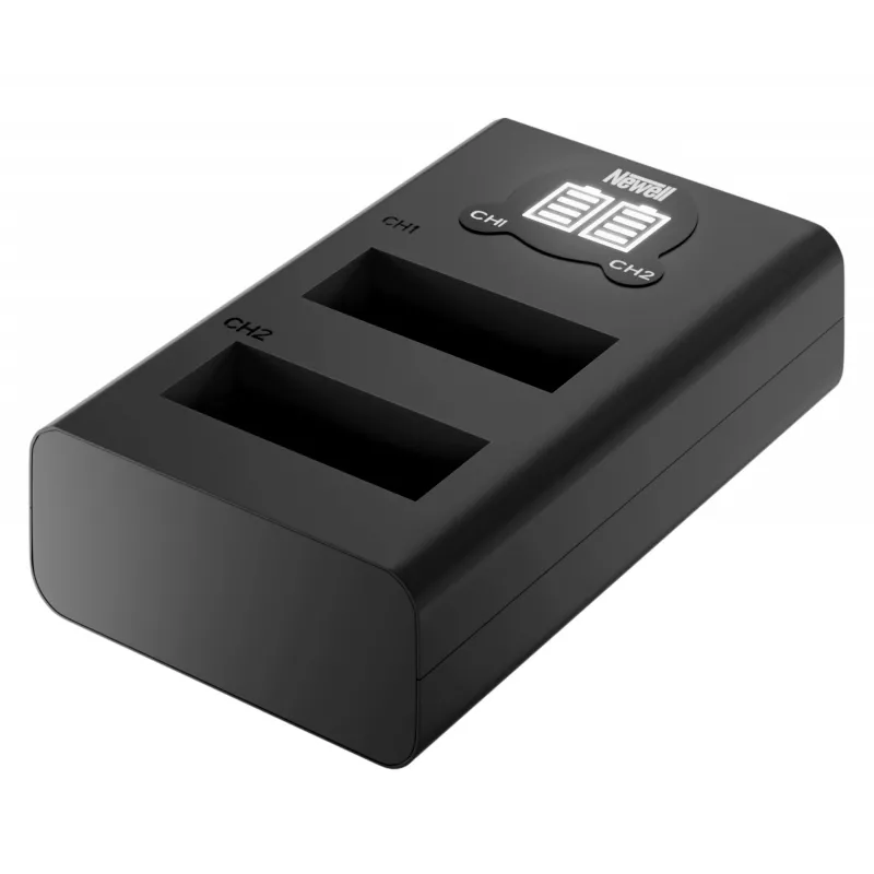 Cargador USB-C de doble canal Newell para baterías GoPro AHDBT-901