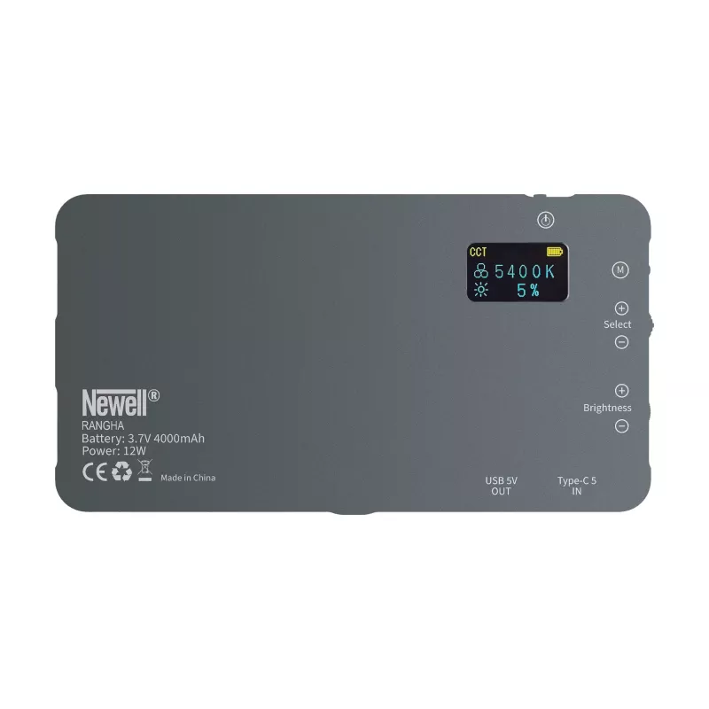 Panel de luz LED RGB-W Newell Rangha